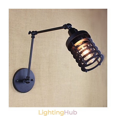 Style Bed Hotel Eestaurant Project Iron Arm Double Retro Vintage Black Belt Wall Lamp Switch Style Bed Hotel Eestaurant Project Iron Arm Double Retro Vintage Black Belt Wall Lamp Switch