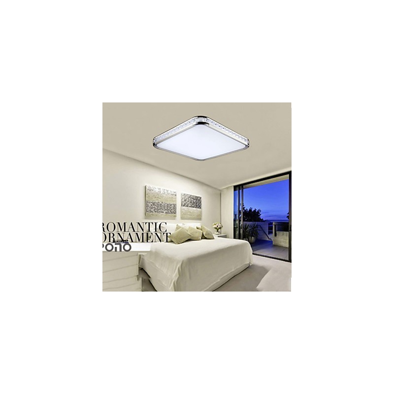 Flush Mounte Light Luxury Modern Acrylic with Light Ajustable Golden Or Silver Can choose