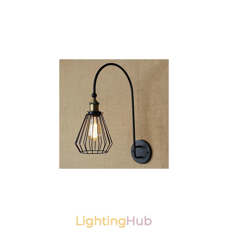 Nordic Mediterranean Style Retro Fashion Creative Large Single Head Decorative Wall Lamp