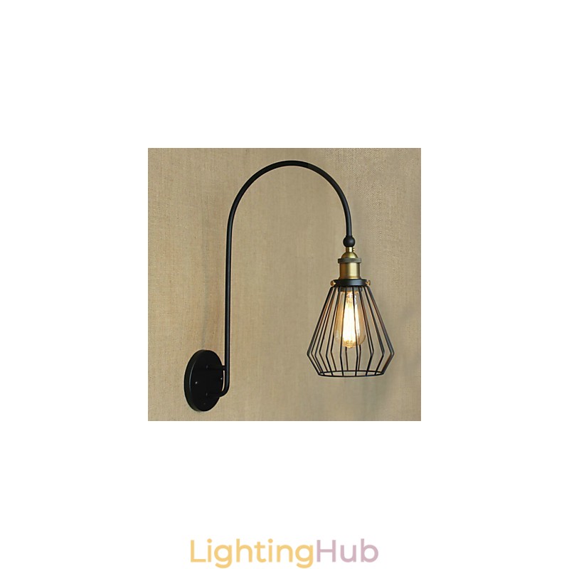 Nordic Mediterranean Style Retro Fashion Creative Large Single Head Decorative Wall Lamp