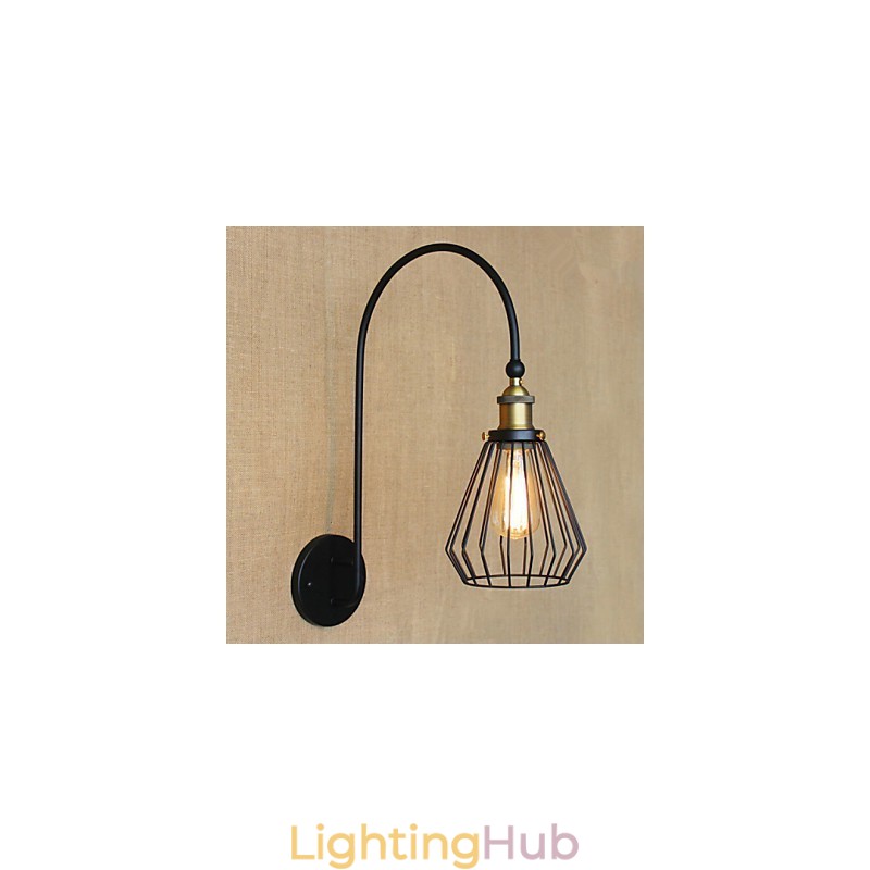 Nordic Mediterranean Style Retro Fashion Creative Large Single Head Decorative Wall Lamp