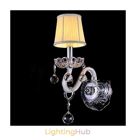 Crystal Mini Style Wall Sconces Candle Wall Lights Modern Contemporary Glass Crystal Mini Style Wall Sconces Candle Wall Lights Modern Contemporary Glass