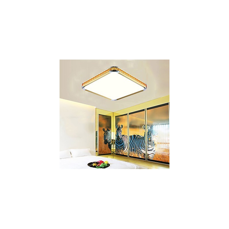 Flush Mounte Light Luxury Modern Acrylic with Light Ajustable Golden Or Silver Can choose