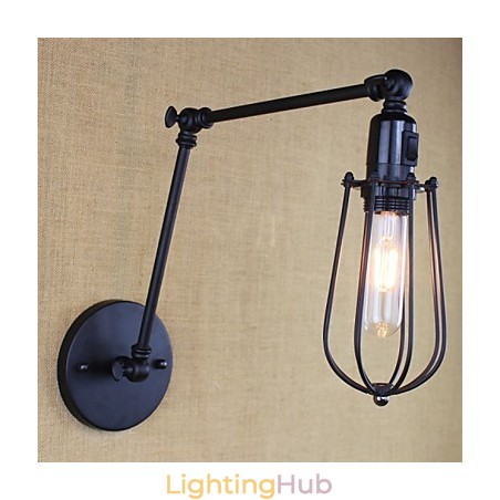 Style Bed Hotel Eestaurant Project Iron Arm Double Retro Vintage Black Belt Wall Lamp Switch Style Bed Hotel Eestaurant Project Iron Arm Double Retro Vintage Black Belt Wall Lamp Switch