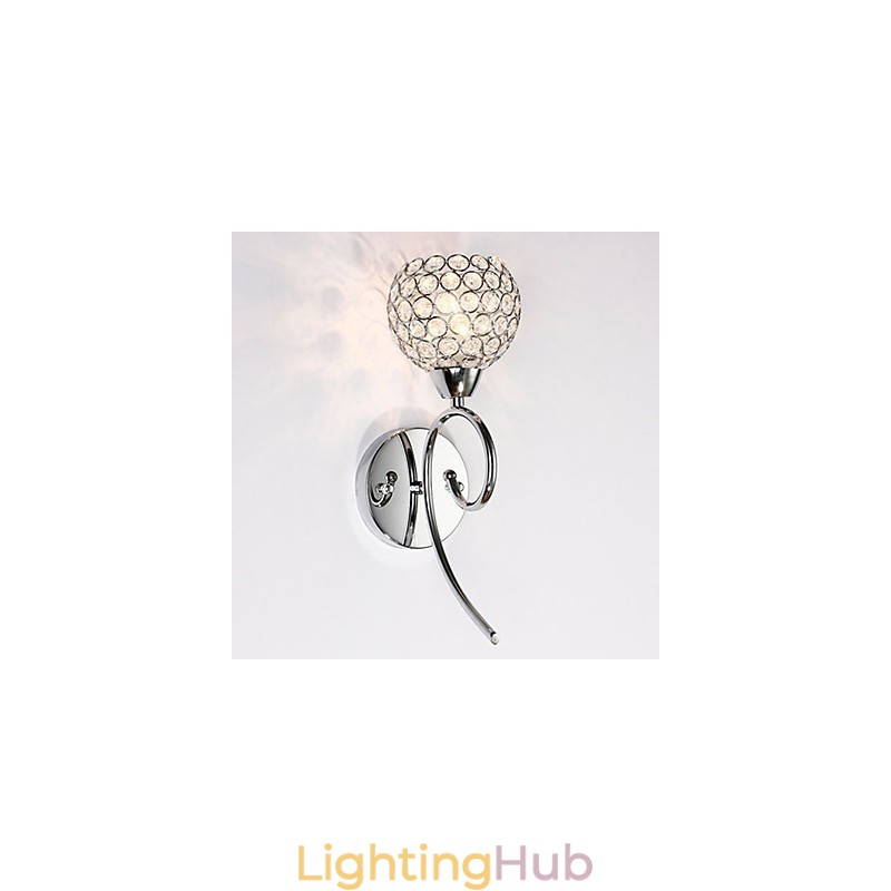 Wall Sconces Reading Wall Lights Crystal Mini Style Modern Contemporary Metal