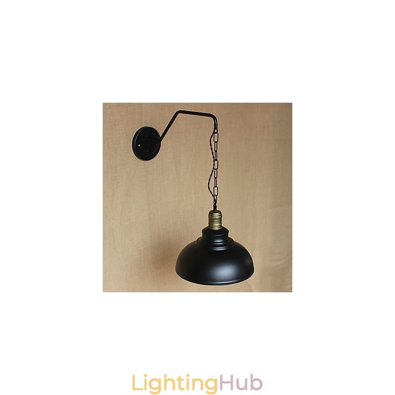 Simple And Creative Personality Wall lamp Industry Chain American Retro Iron Aisle Bedroom Bedside wall Lamp