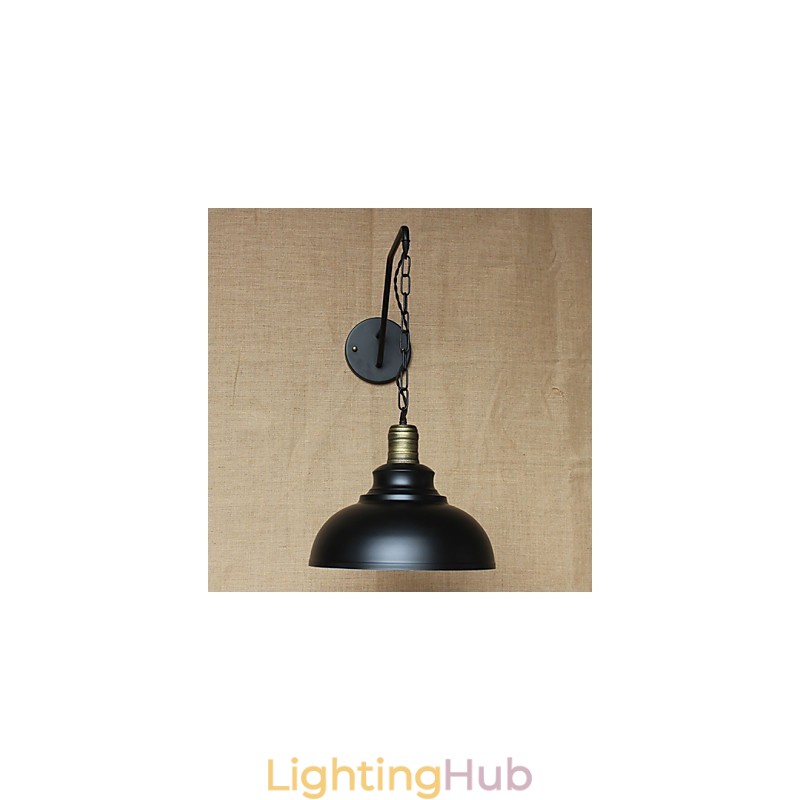 Simple And Creative Personality Wall lamp Industry Chain American Retro Iron Aisle Bedroom Bedside wall Lamp