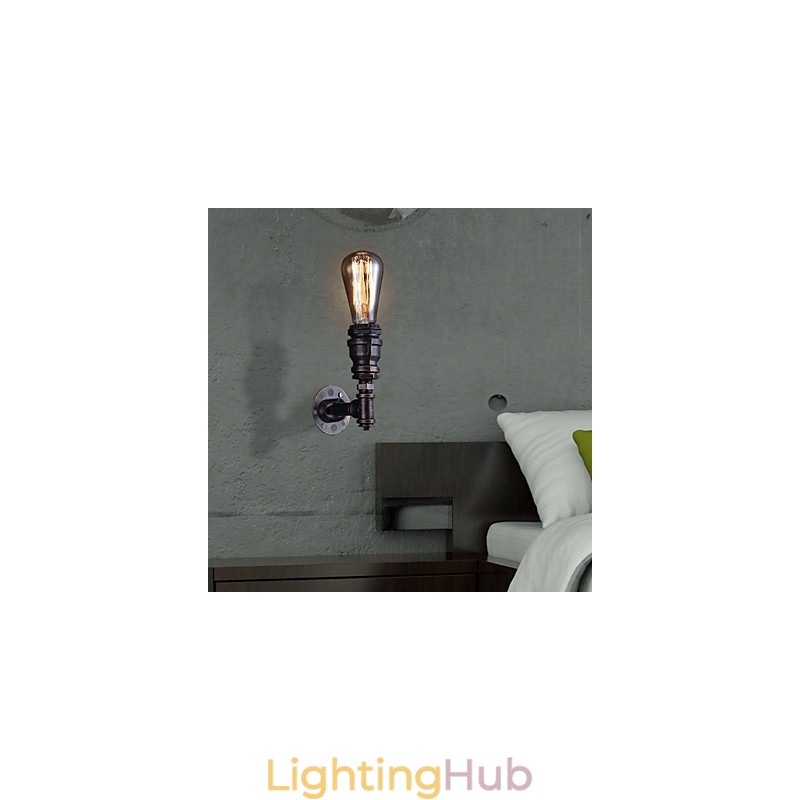 Retro Metal Bedsides Wall Sconce Village Pastoral Living Room Wall Lights Dining Room Wall Lamp