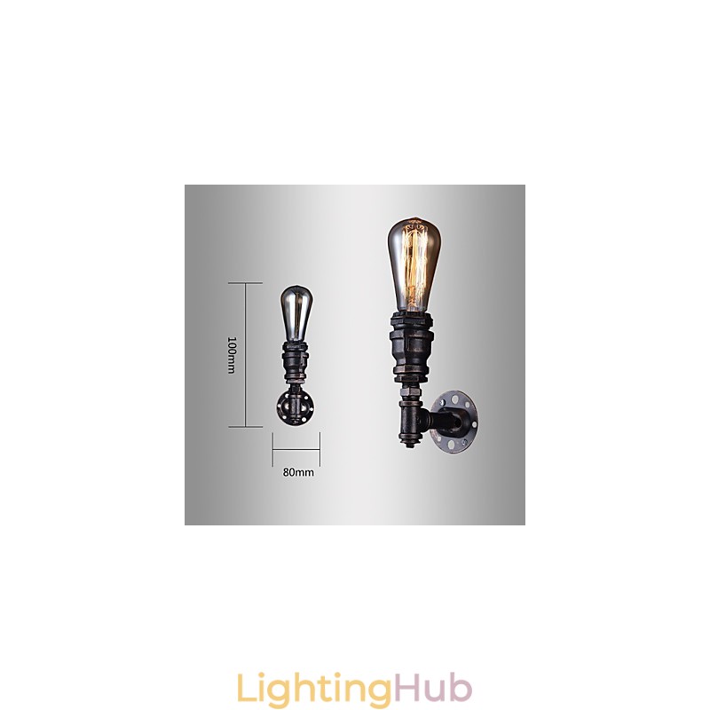 Retro Metal Bedsides Wall Sconce Village Pastoral Living Room Wall Lights Dining Room Wall Lamp