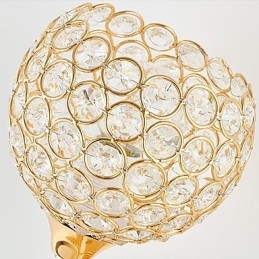 Minimalist Modern Crystal Wall Light