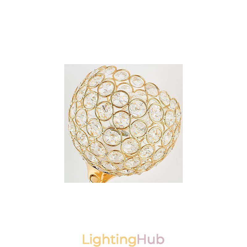 Minimalist Modern Crystal Wall Light