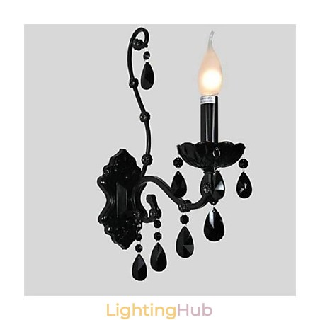 Crystal Mini Style Wall Sconces Candle Wall Lights Modern Contemporary Metal Crystal Mini Style Wall Sconces Candle Wall Lights Modern Contemporary Metal