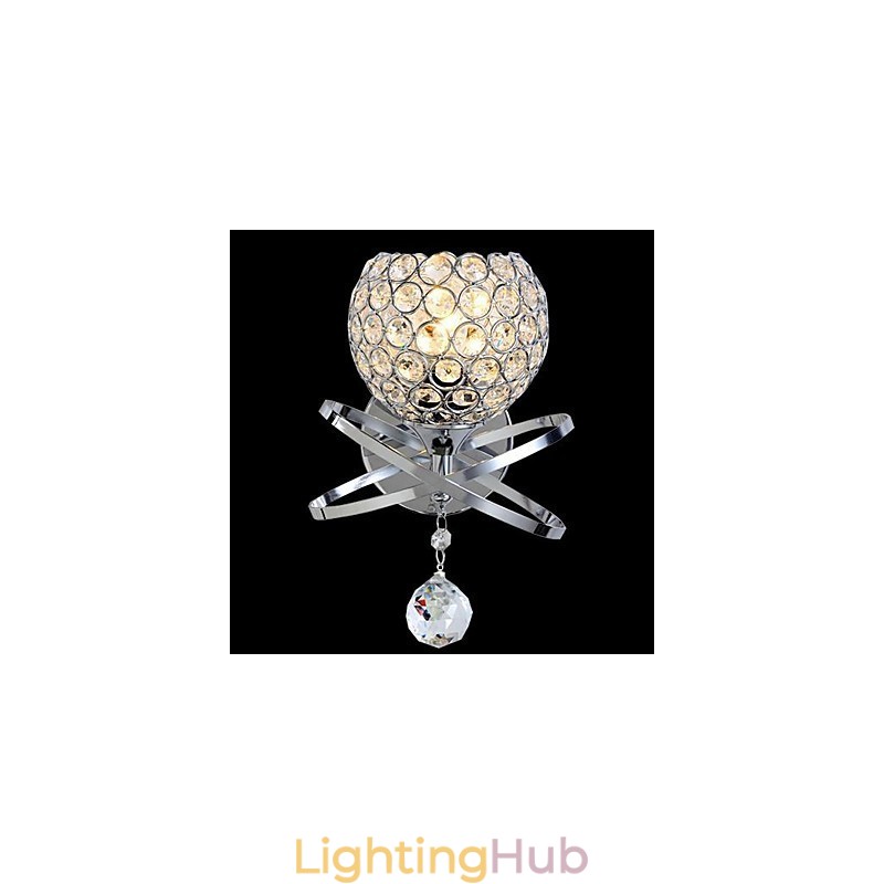 Crystal Wall Sconces Modern Contemporary Metal