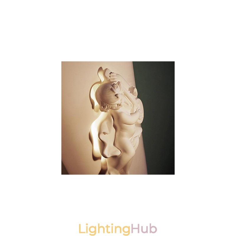 Creative Rural Creative Mediterranean Wall Lamp European Style Cupid Wall Lamp Light