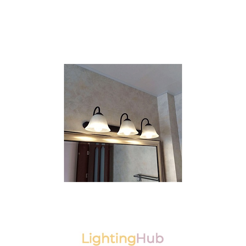 Bathroom Lighting Mini Style Rustic Lodge Metal