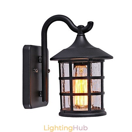 Antique Rustic Iron Waterproof Outdoor Wall Lamp Vintage Lantern Light Rusty Matte black Corridor Hallway Wall Sconce Antique Rustic Iron Waterproof Outdoor Wall Lamp Vintage Lantern Light Rusty Matte black Corridor Hallway Wall Sconce
