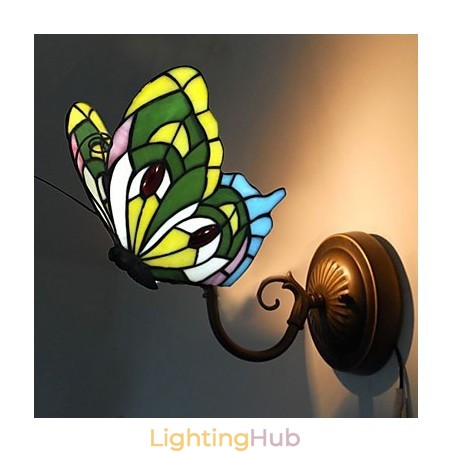 220V 26*15CM 3 5㎡ European Mediterranean Contracted Rural Creative Wrought Iron Wall Lamp Glass Lights 220V 26*15CM 3 5㎡ European Mediterranean Contracted Rural Creative Wrought Iron Wall Lamp Glass Lights