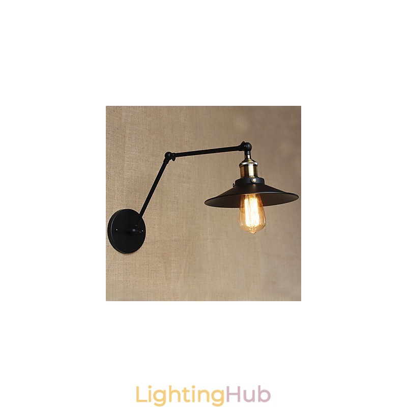 Creative Nostalgic Retro Long Arm Of Industrial Type Folding Retractable Wall