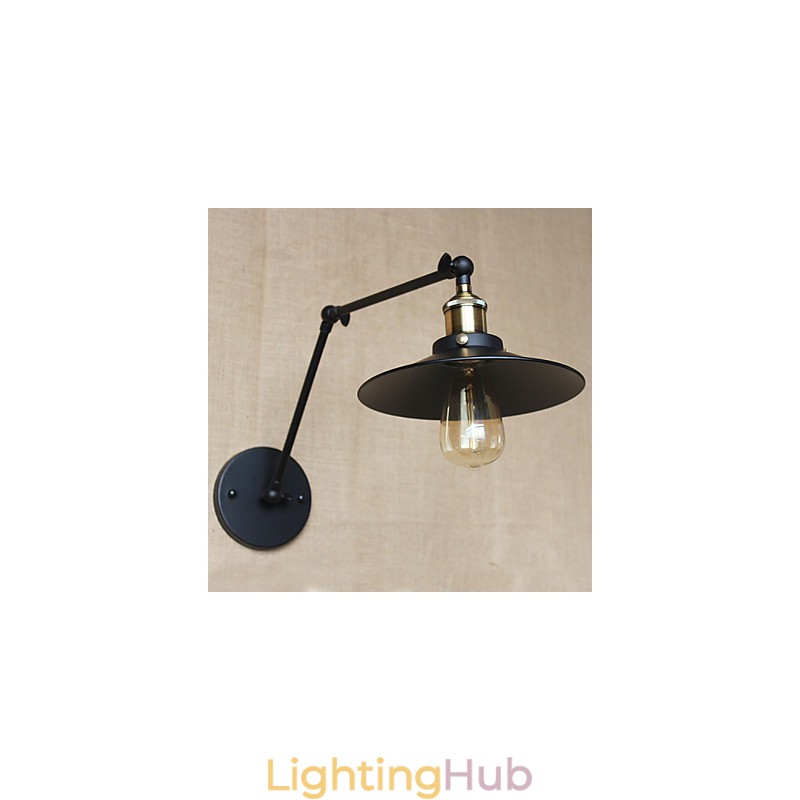 Creative Nostalgic Retro Long Arm Of Industrial Type Folding Retractable Wall
