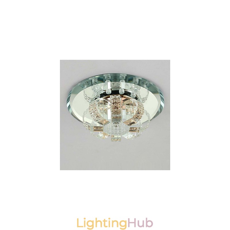 Crystal Ceiling Lamp Spotlight SMD 3W Creative Lamp Absorb Dome Light