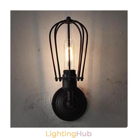 Industrial Retro Wall Lamp Indoor Corridor Single Head Grapefruit Wall Lamp