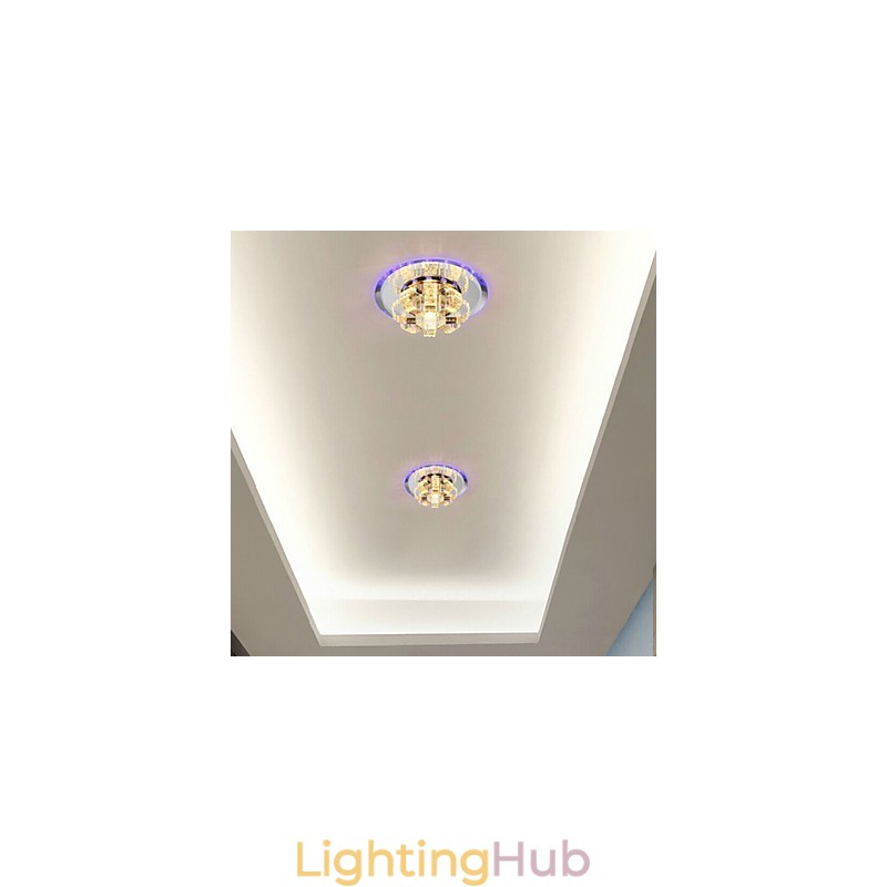 Crystal Ceiling Lamp Spotlight SMD 3W Creative Lamp Absorb Dome Light