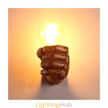 European Wall Creative Retro Fist Wall Lamp Lights