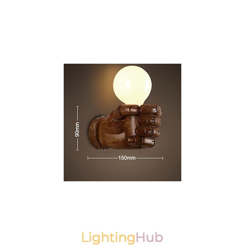 European Wall Creative Retro Fist Wall Lamp Lights