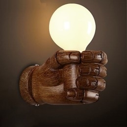 European Wall Creative Retro Fist Wall Lamp Lights