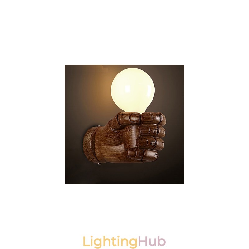 European Wall Creative Retro Fist Wall Lamp Lights
