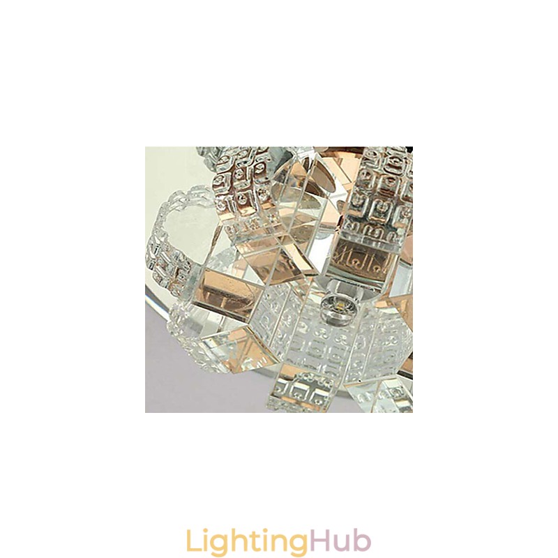 Crystal Ceiling Lamp Spotlight SMD 3W Creative Lamp Absorb Dome Light