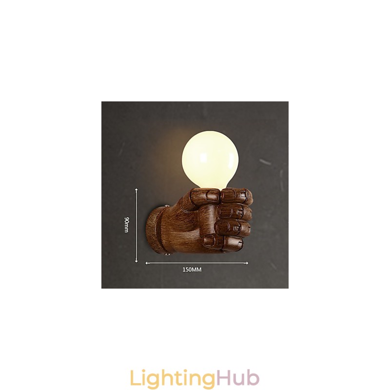 European Wall Creative Retro Fist Wall Lamp Lights