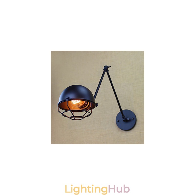 The Long Arm Of American Foreign Industrial Double Retro Creative Decorative Wall Sconce