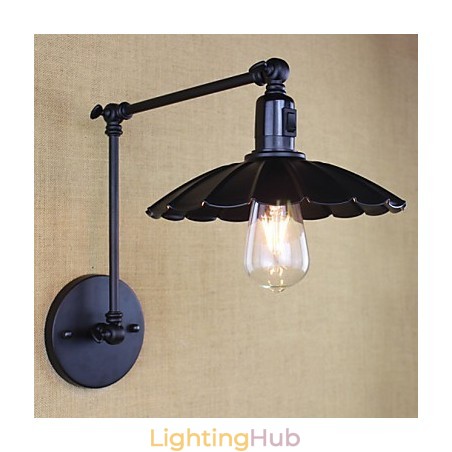 Bedroom Bedside Lamp Hotel Engineering Restaurant Retro Matte Black Belt Long Arm Double Switch Wall Bedroom Bedside Lamp Hotel Engineering Restaurant Retro Matte Black Belt Long Arm Double Switch Wall