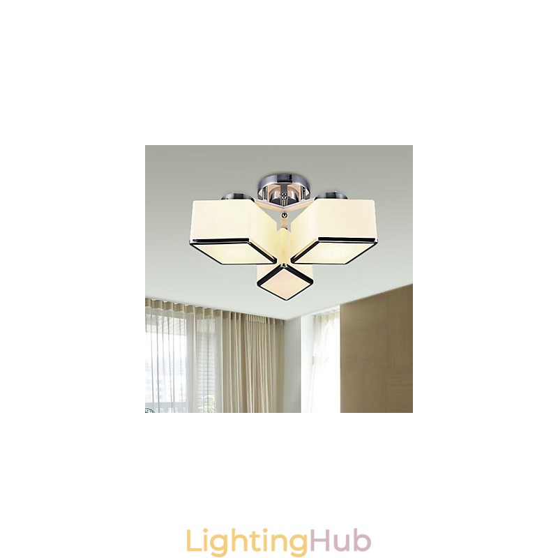 Flush Mount Modern Contemporary Glass