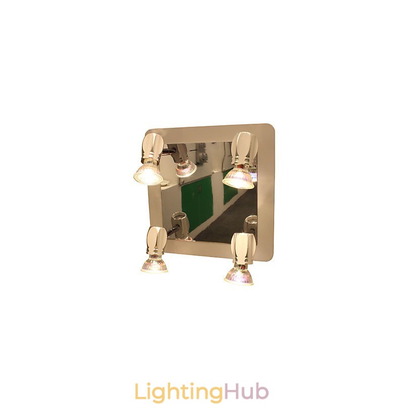 Modern Chrome Wall Lights Bathroom Lights With 4 Lights