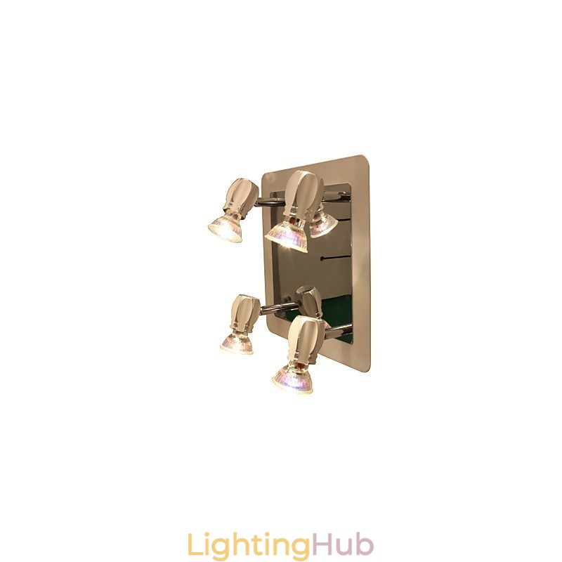 Modern Chrome Wall Lights Bathroom Lights With 4 Lights