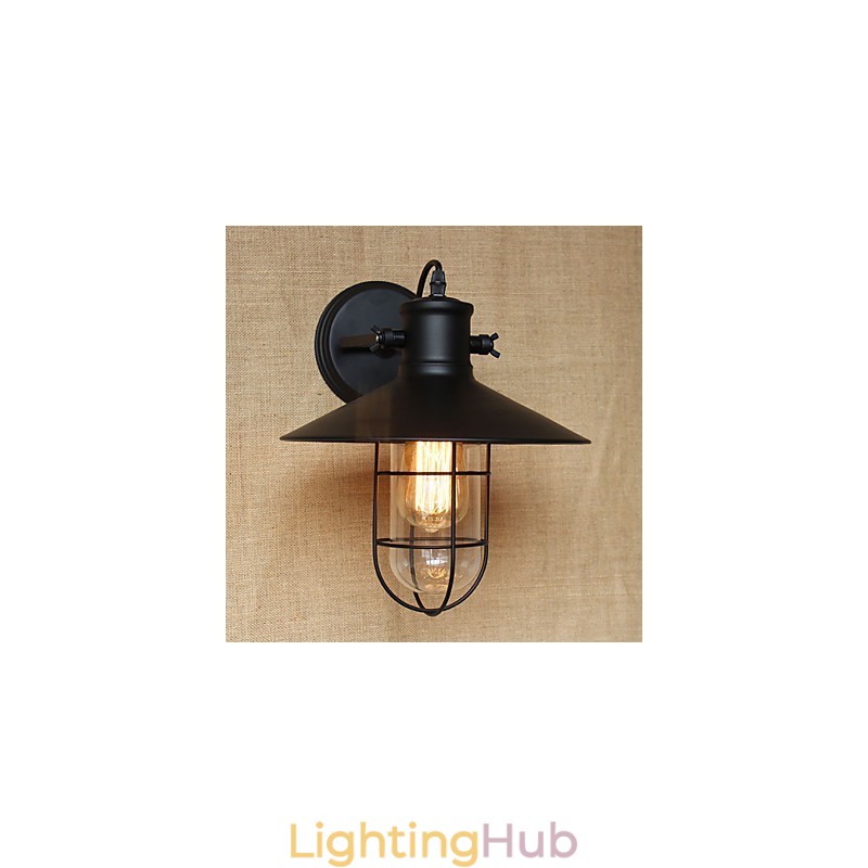 American Country Style Corridor Bar Decoration Of The Head Of a Bed Wall Lamp