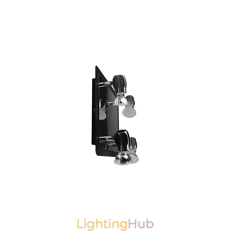 Modern Black Wall Lights Bathroom Lights With 4 Lights