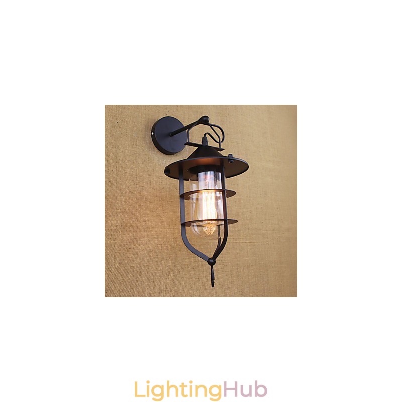 Retro Clothing Store Restaurant Scene Decorative Wall Sconce