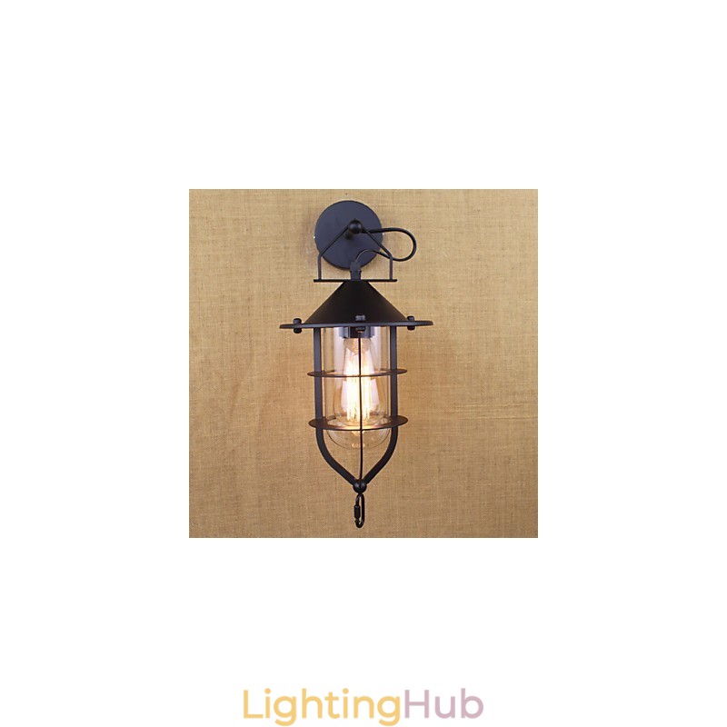 Retro Clothing Store Restaurant Scene Decorative Wall Sconce