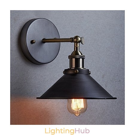 Industrial Vintage Edison Simplicity 1 Light Wall Mount Dining Room Study Room Office Hallway Metal Wall Sconce Industrial Vintage Edison Simplicity 1 Light Wall Mount Dining Room Study Room Office Hallway Metal Wall Sconce