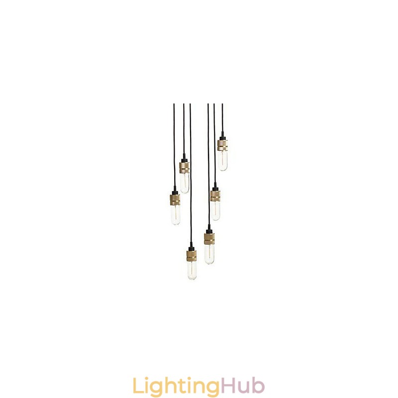 Country Gold Metal Flush Mount