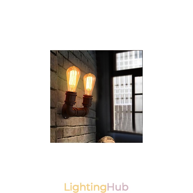 Creative Double Creative Bar Conduit Wall Lamp Light