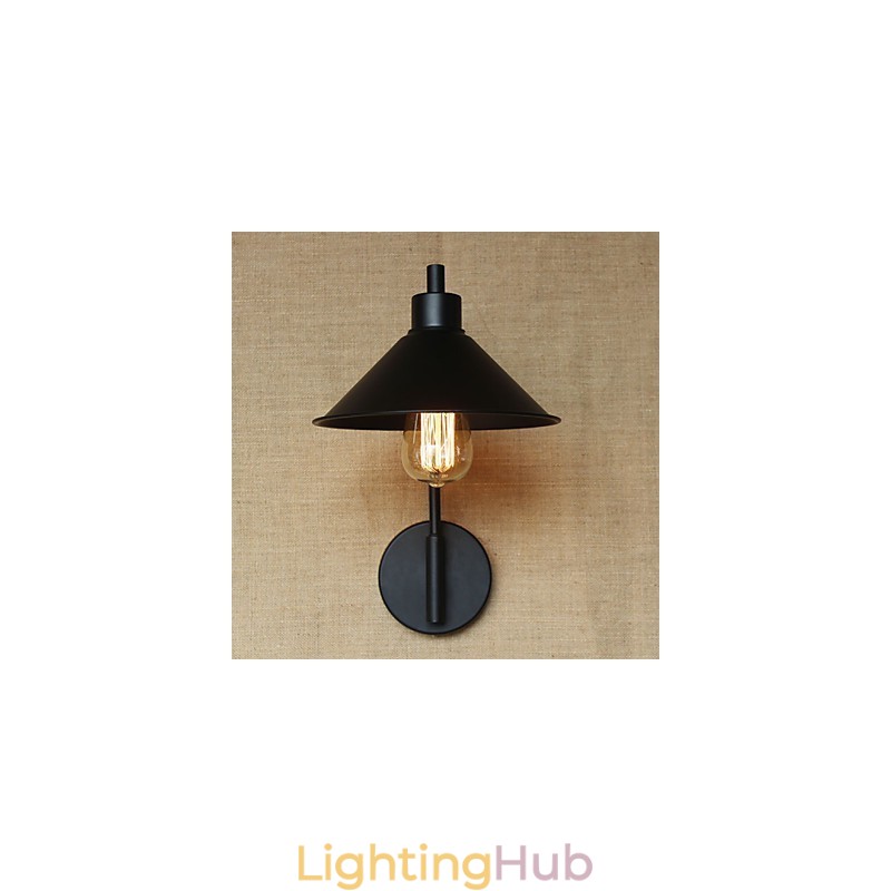 Modern Minimalist Aisle Warehouse Balcony Porch Iron Decorative Wall Sconce