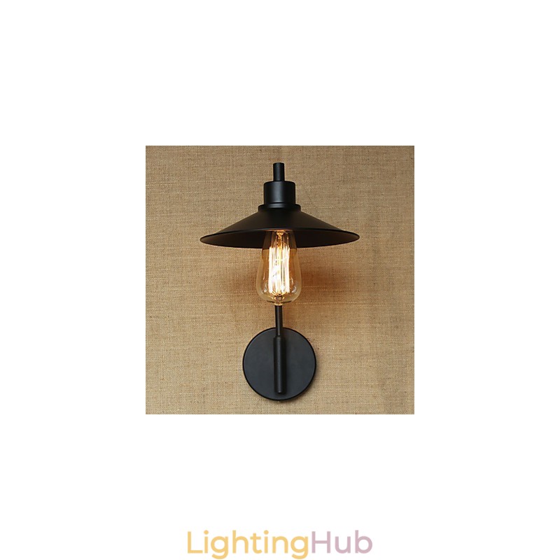 Retro Decorative Wrought Iron Wall Sconce