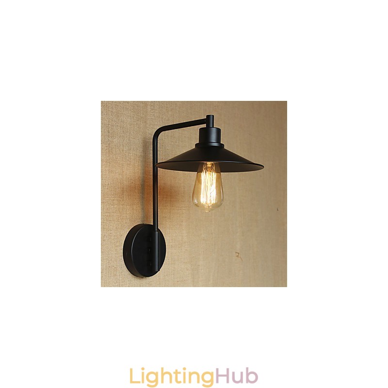Retro Decorative Wrought Iron Wall Sconce