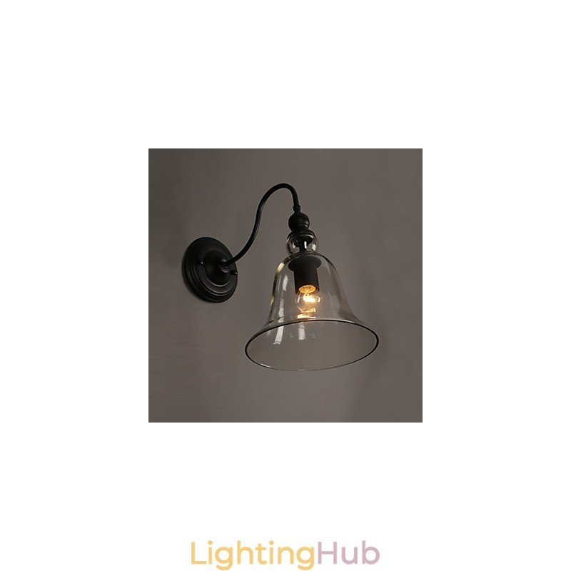 Creative Garden Light Crystal Wall Lamp Bell Restoring Ancient Ways Light