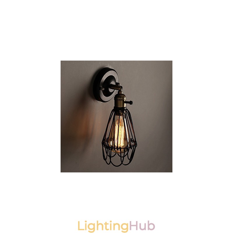 American Country Loft Restoring Ancient Ways Wall Lamp Wrought Iron Wall Lamp Light