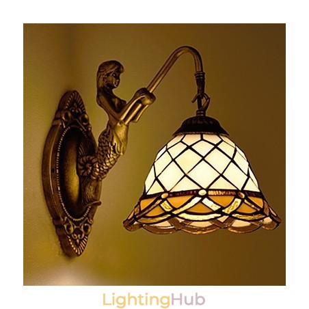 European Contracted Rural Creative Wrought Iron Wall Lamp Glass Lights European Contracted Rural Creative Wrought Iron Wall Lamp Glass Lights